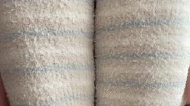 The socks stay on while you fuck my five foot tall redhead body