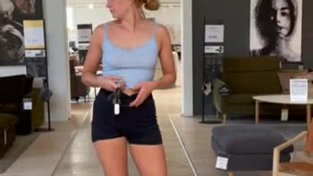 Even when looking for furniture it's hard to not act slutty.. haha