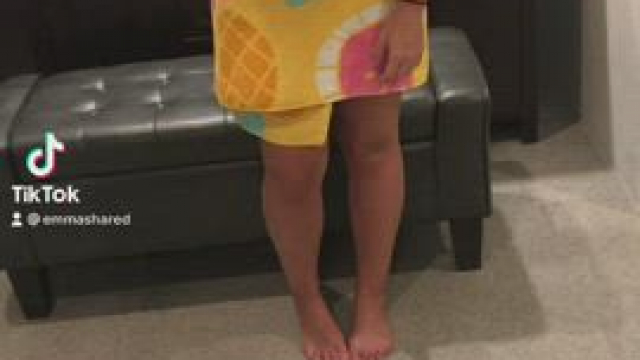 A little bikini on/off fun