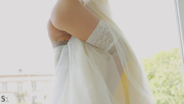 The bride before the wedding