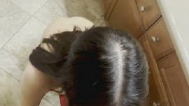 Do you love how I suck his big cock? (21f/23m)