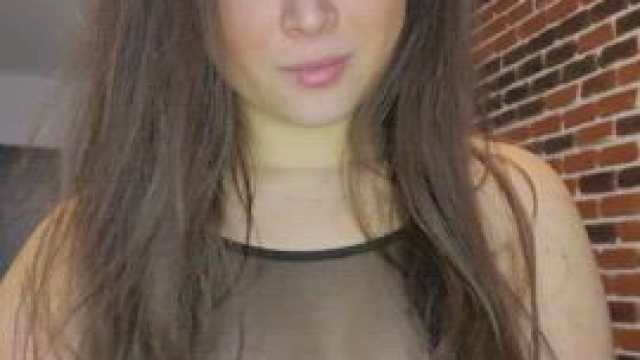 Don't you wish we would only wear see through clothing?