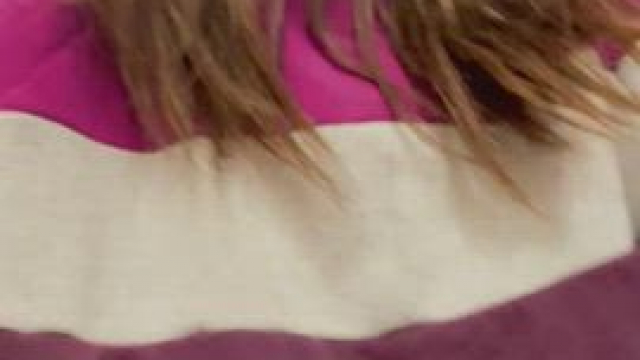 I'm showing off my H cups at Home Depot today