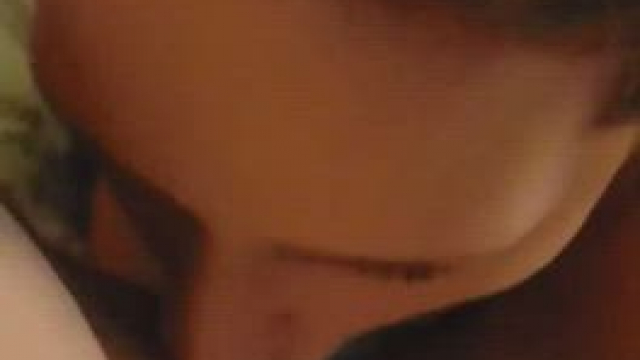 Perky loves cock growing in her mouth