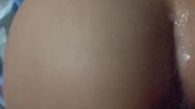 Stretching her from behind [OC]