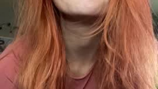 Stripping off my pink dress 