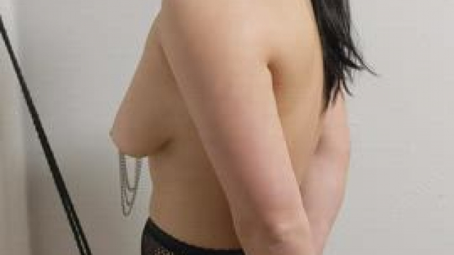 Master tied my wrists to a crotch rope and secured my vibrator in place - so man