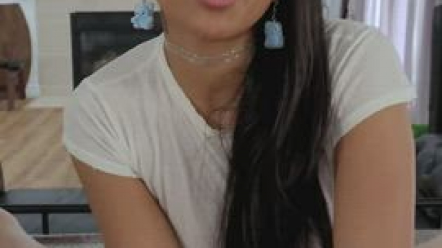 POV Asian GF Takes Care of You After Work