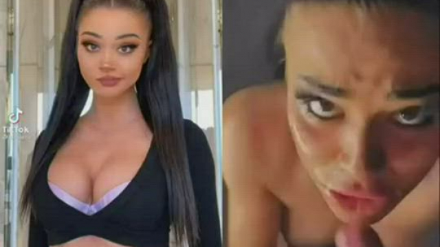 From tiktok to sucking a cock