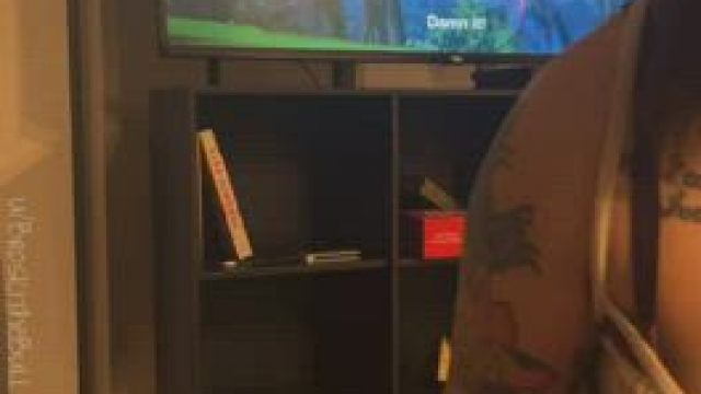 She wanted to play with my dick while we watched My Hero