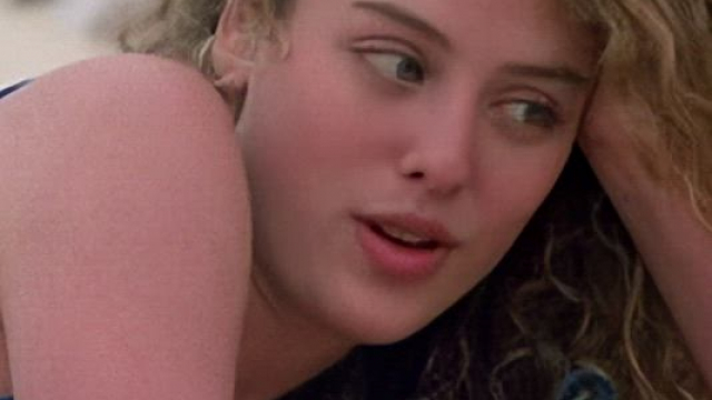 Virginia Madsen - beach and shower plot in Creator