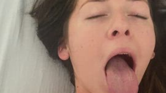 Giant facial for this little creator