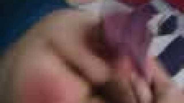 Fun with wifey. Towel to keep sheets dry