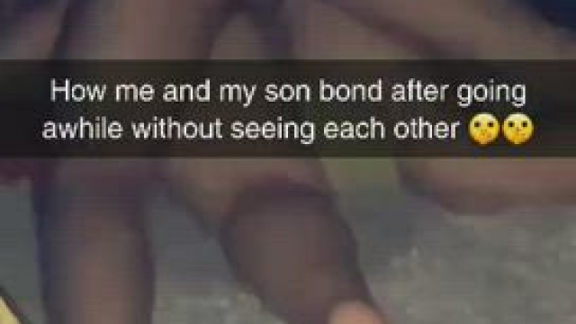 [m/s] mom son bonding at its best