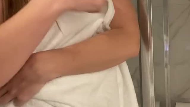 Going to shower, you with me?