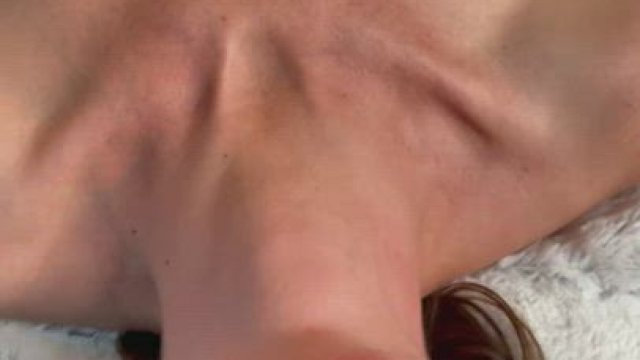 I came so hard as his cum hit my face!