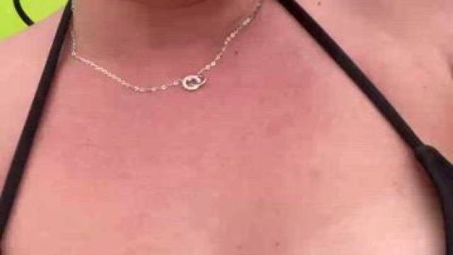 Hanging in the water with the girls