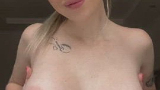I hope my juicy boobies can make you hard today