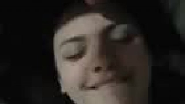 Good girls eat their facials