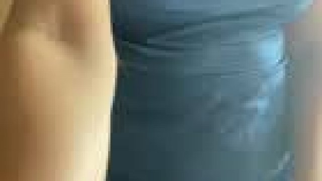 Milking them by hand this morning...