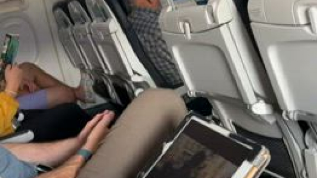 One downside to a window seat is I can't make it to the bathroom when I want to 