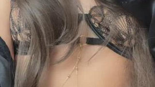 Look at what I can do in this black lingerie dad