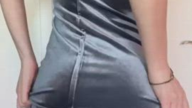 I was wearing a cute dress so I wanted to show off my cute butt too