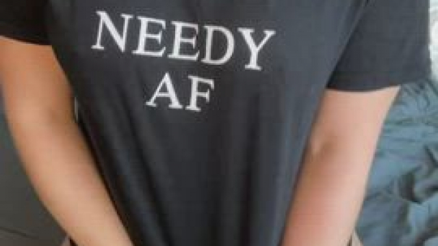 my tits are really needy I hope your dick don’t mind to fuck them everyday [drop