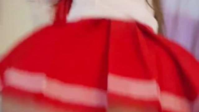 Would you let me ride it with my skirt still on?