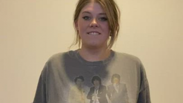 Titty dropping with a live audience, I think they may have been a bit surprised 