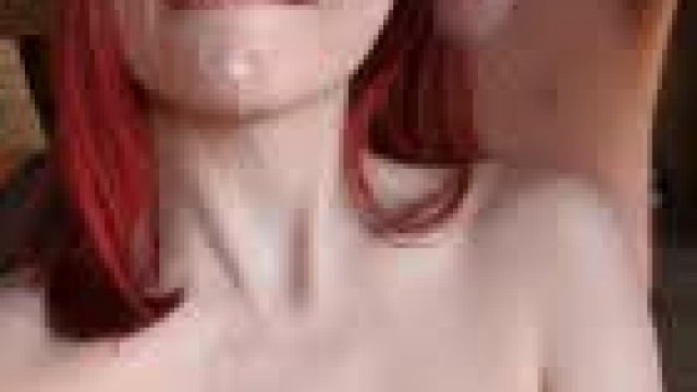 I love licking up a fresh facial