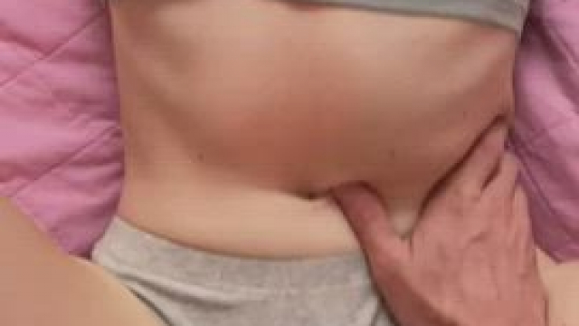 I think she likes it when I pinch her nipples - OC