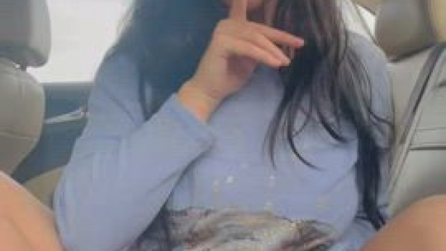 Showing off in the parking lot