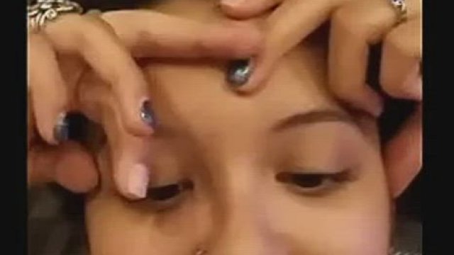 His mate lost a bet so she agreed to let him cum in her mouth