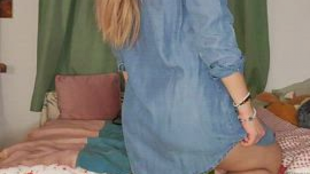 I will sit on ur face and pull the shirt down so u cant see nothing but darkness