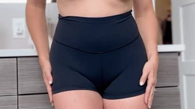 Work out with mommy and try not to get hard