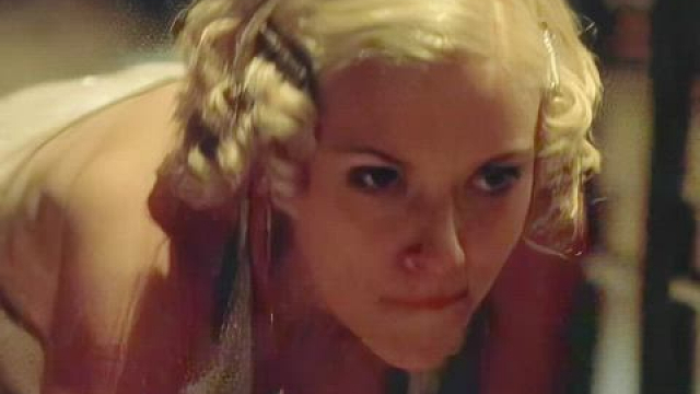 Scarlett Johansson slight nipple slip in A Good Women