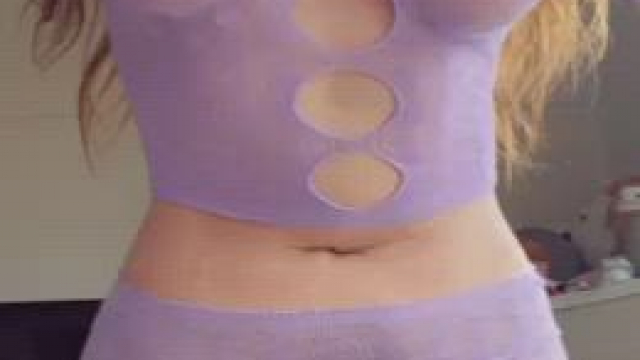 A lot of girls will wear slightly see through tops but it takes a real fuckdoll 