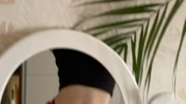 Wearing my new skirt to school