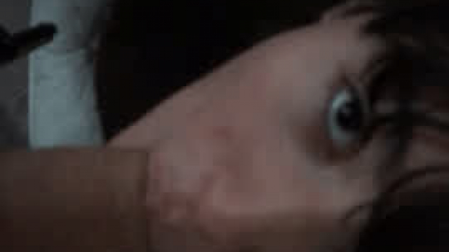 Brown Eye going for my cock and cum, oc