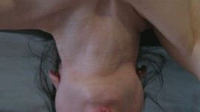 After deep fucking my face, I finally get his cum