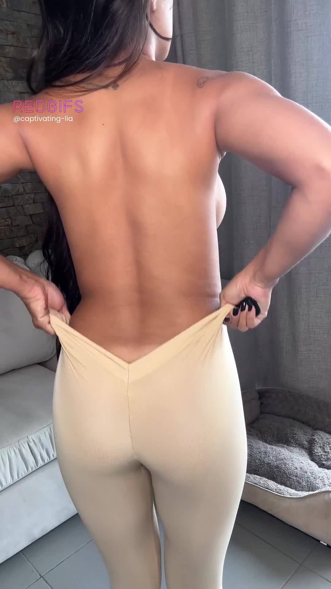 What would you do if you walked behind me?