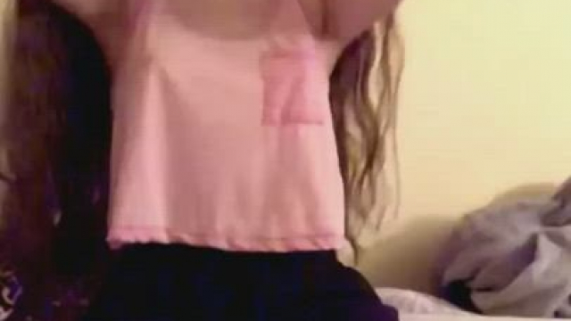 Hot brunette young girl