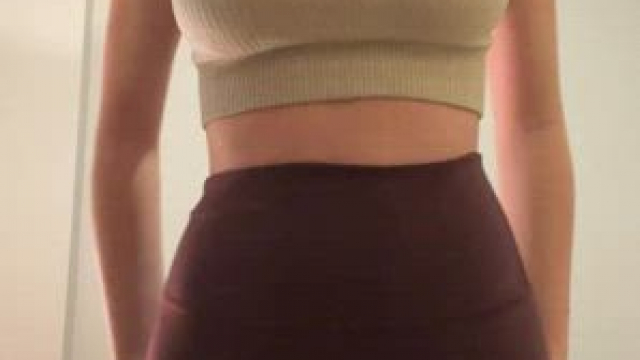 I just go to the gym to see myself better when I'm nude