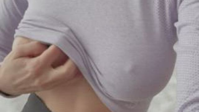 My hard nipples are perfect to suck on!