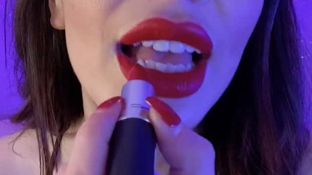 I was ready to give my guy a fellatio and leaving red lipstick marks everywhere o