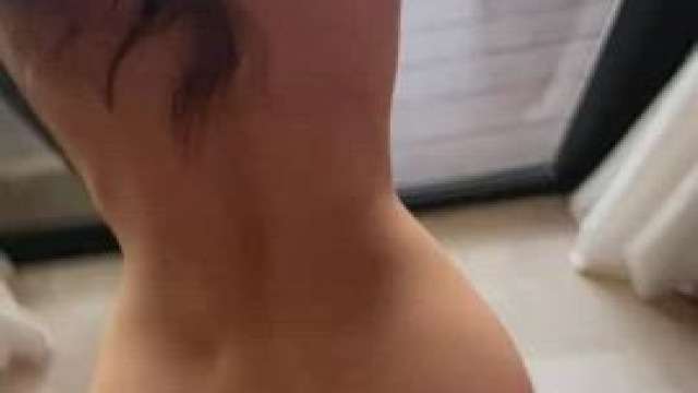 Love being used while being bathed in cum