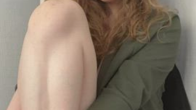 Trying to win you over with my red hair, French accent and big naturals! [reveal