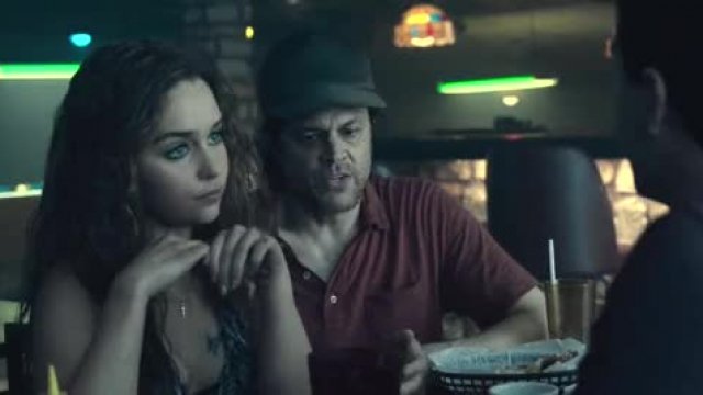 Emilia Clarke showing her seductive plot in 