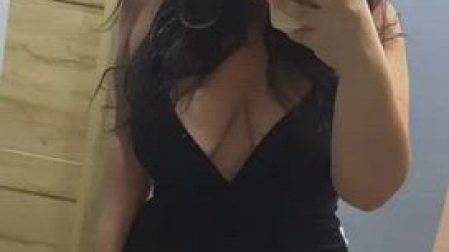 I'm sure you would approve this dress for dinner tonight